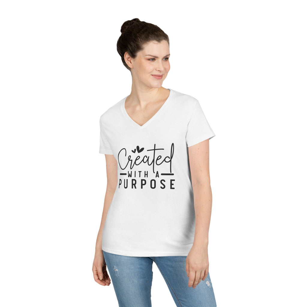 Ladies' V-Neck T-Shirt