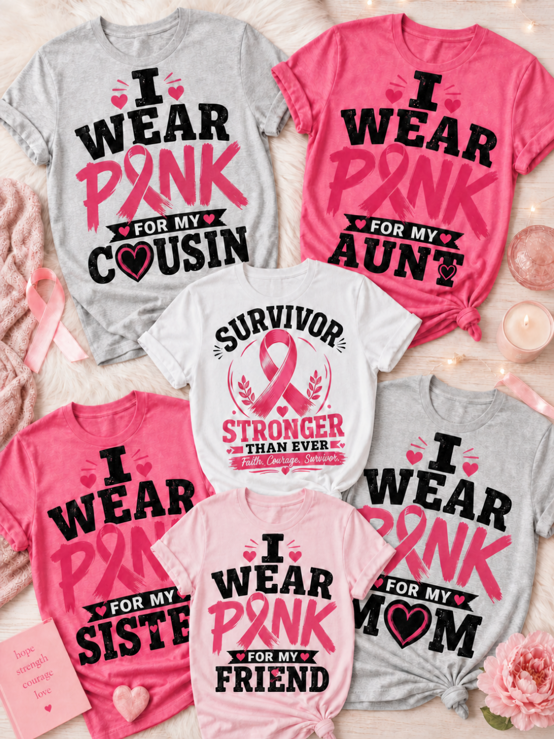 Breast Cancer- I wear Shirts