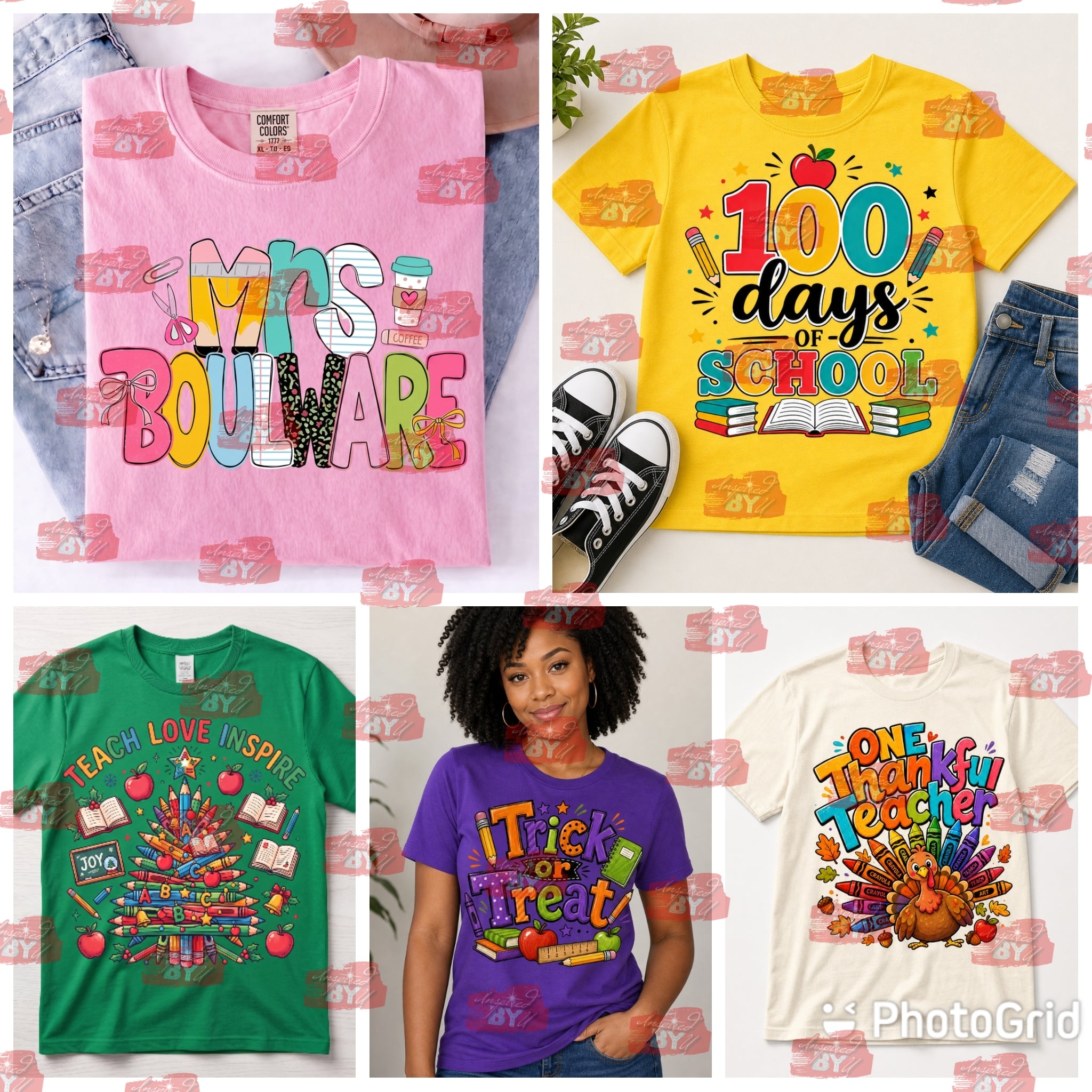 Teacher Shirt box